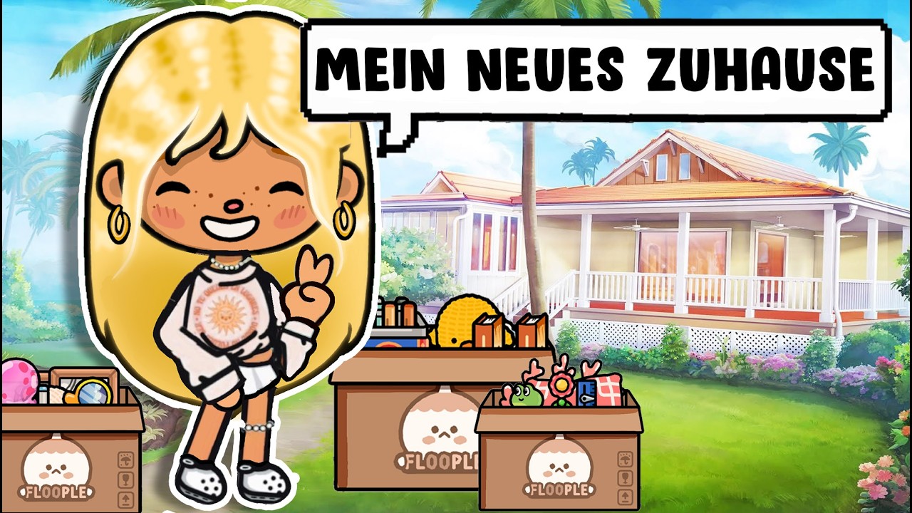 WIR ZIEHE UM 📦 VOM GROSSSTADT MÄDCHEN 🌃 ZUM LANDEI 👩‍🌾 🌻 TOCA DEUTSCH 💜 PART 3 🍞 #tocaboca