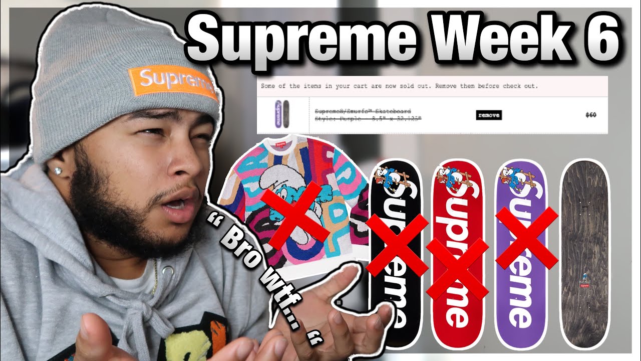 DECKS INSTANTLY SOLDOUT...😐SUPREME LIVE COP | SUPREME FW20