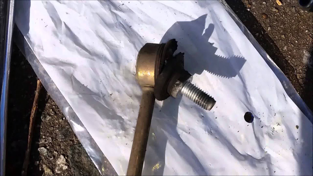 BMW 2005 Z4 Sway Bar and Bushing Replacement