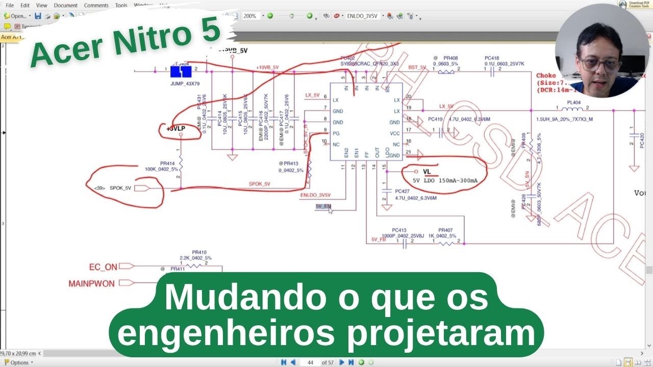 BURLANDO OS CIRCUITOS! Reprojetando os circuitos de uma placa mãe de notebook