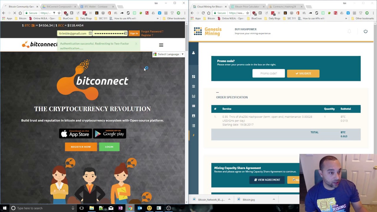 Bitcoin BitConnect Day 7 Status and Earnings $$$$$