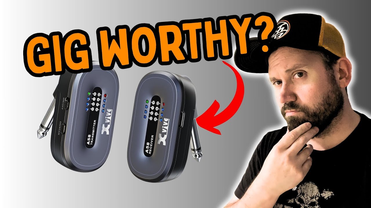 Real World Demo! Xvive A58 Guitar Wireless System