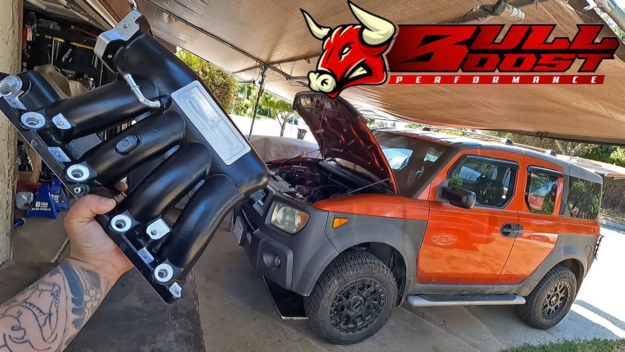 Turbo Honda Element Build 1: впускной коллектор BullBoost K-Series + модификация топливного насос...