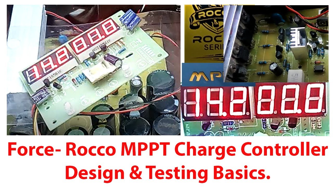 Force- Rocco MPPT Solar Charge Controller Design & Testing | Aman Engineering Academy.
