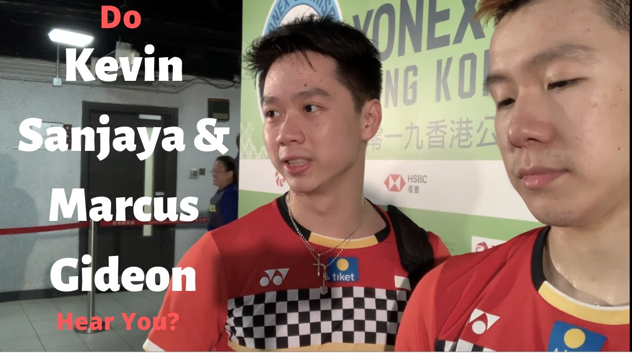 Do Kevin Sanjaya, Marcus Gideon, Ginting and Axelsen Hear You?
