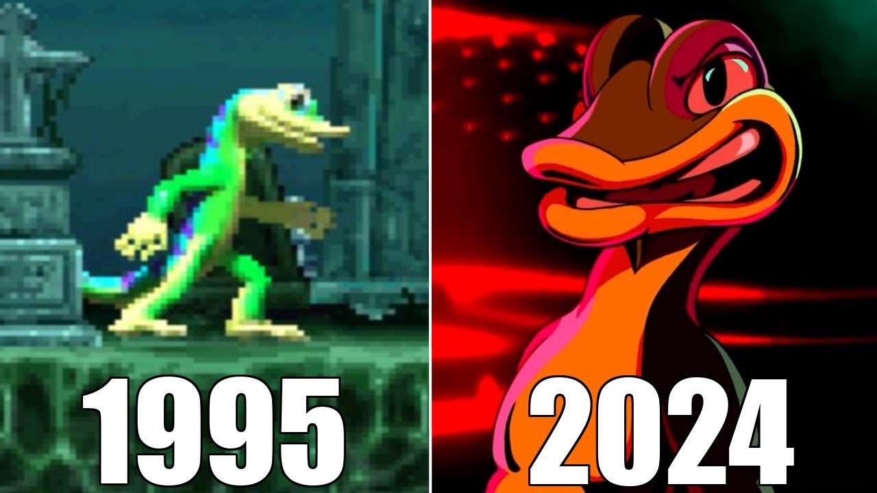 Эволюция игр Gex [1995-2024]