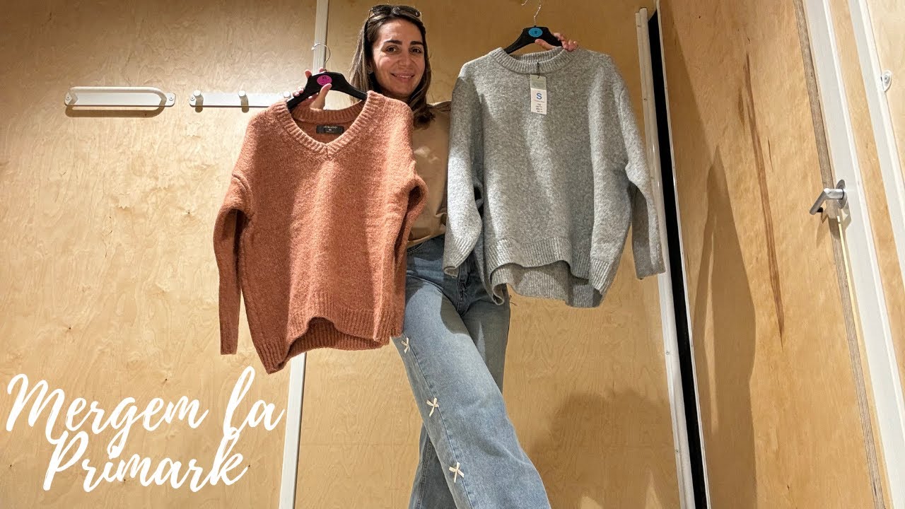 VLOG | In cautarea produselor VIRALE la Primark | TRY ON + HAUL