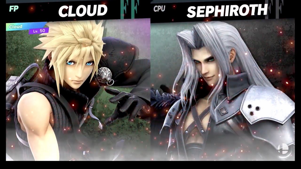 Super Smash Bros Ultimate Amiibo Fights –   & Co #20 Cloud vs Sephiroth