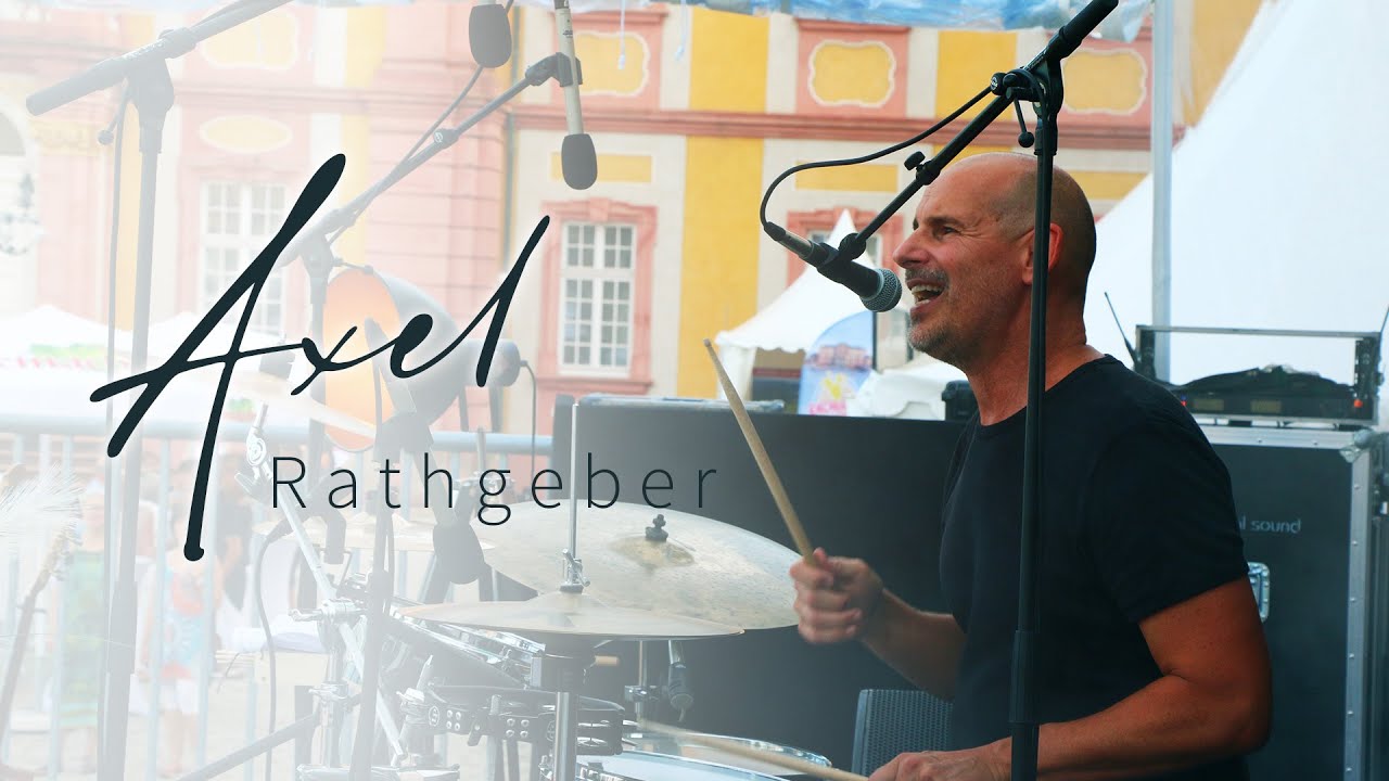 Axel Rathgeber, Schlagzeuger und S&auml;nger der Band Finest Touch aus dem Kraichgau