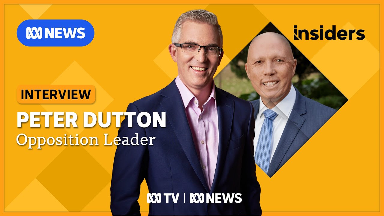 Spending cuts and antisemitism; interview with Opposition Leader Peter Dutton | Insiders | ABC News