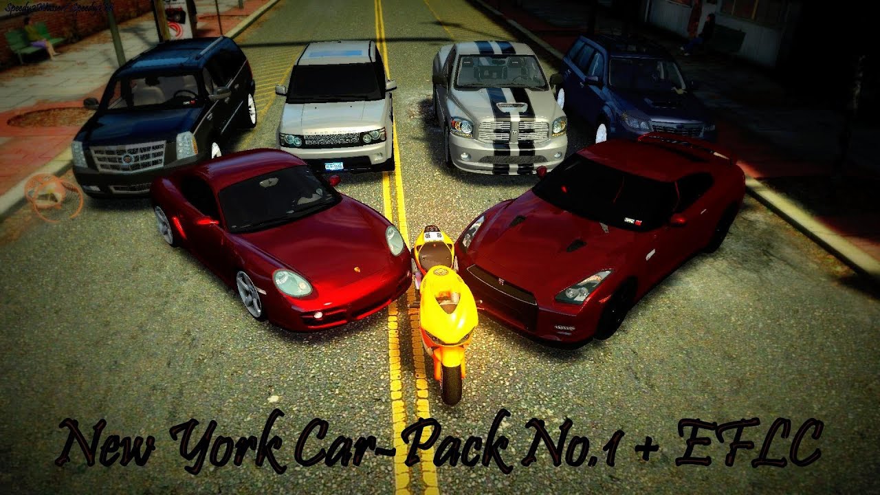 GTA IV: New York Car Pack 2013 High Quality ! || Free Download