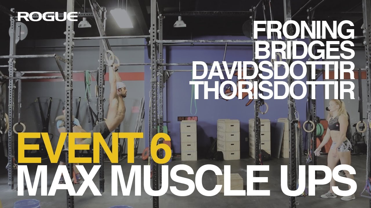 Event 6 - Rogue Team Black - Froning, Bridges, Davidsdottir, Thorisdottir