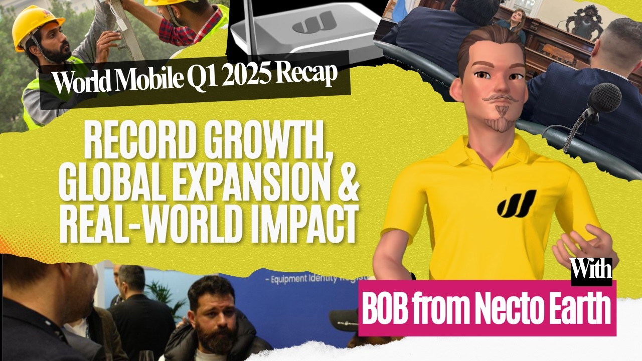 World Mobile Q1 2025 Recap: Record Growth, Global Expansion & Real-World Impact