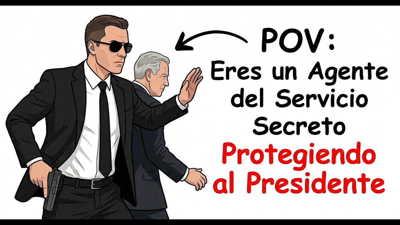 POV: Eres un Agente del Servicio Secreto Protegiendo al Presidente