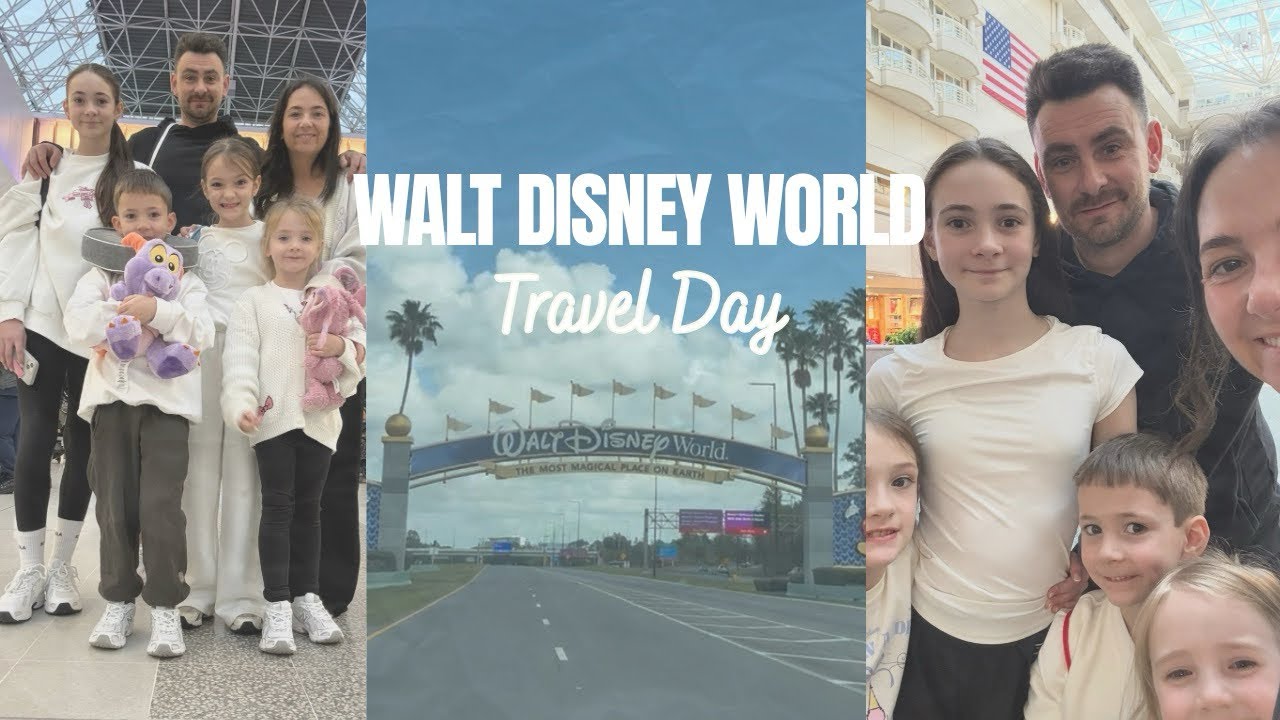 Walt Disney World Travel Day | Manchester - Orlando | March 2026 Virgin Atlantic | UK Family of 6 