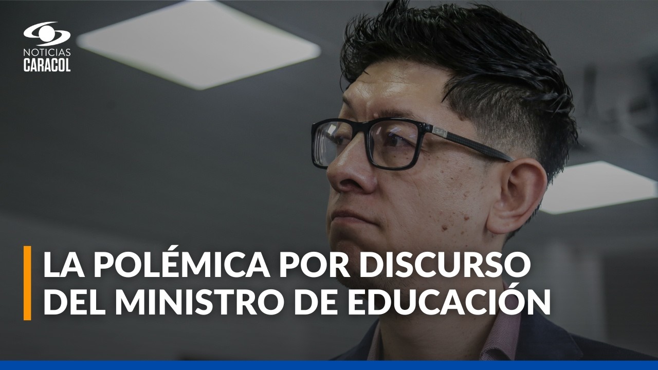 ¿Posible intervención en política? Frase del ministro de Educación durante discurso desata polémica