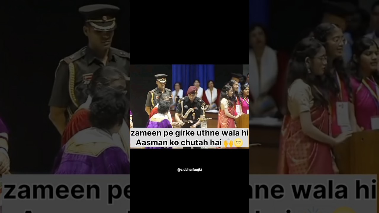 zameen pe girke jo uthta hai wahi aasman ko chutah hai 🙌... #army ⟬⟭💜#motivation #rishabhsir #ssb 🔥
