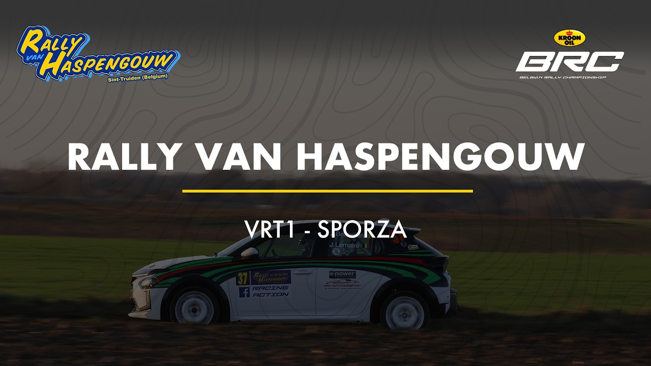 Kroon-Oil BRC 2026 - Round 1 Rally van Haspengouw - Sporza