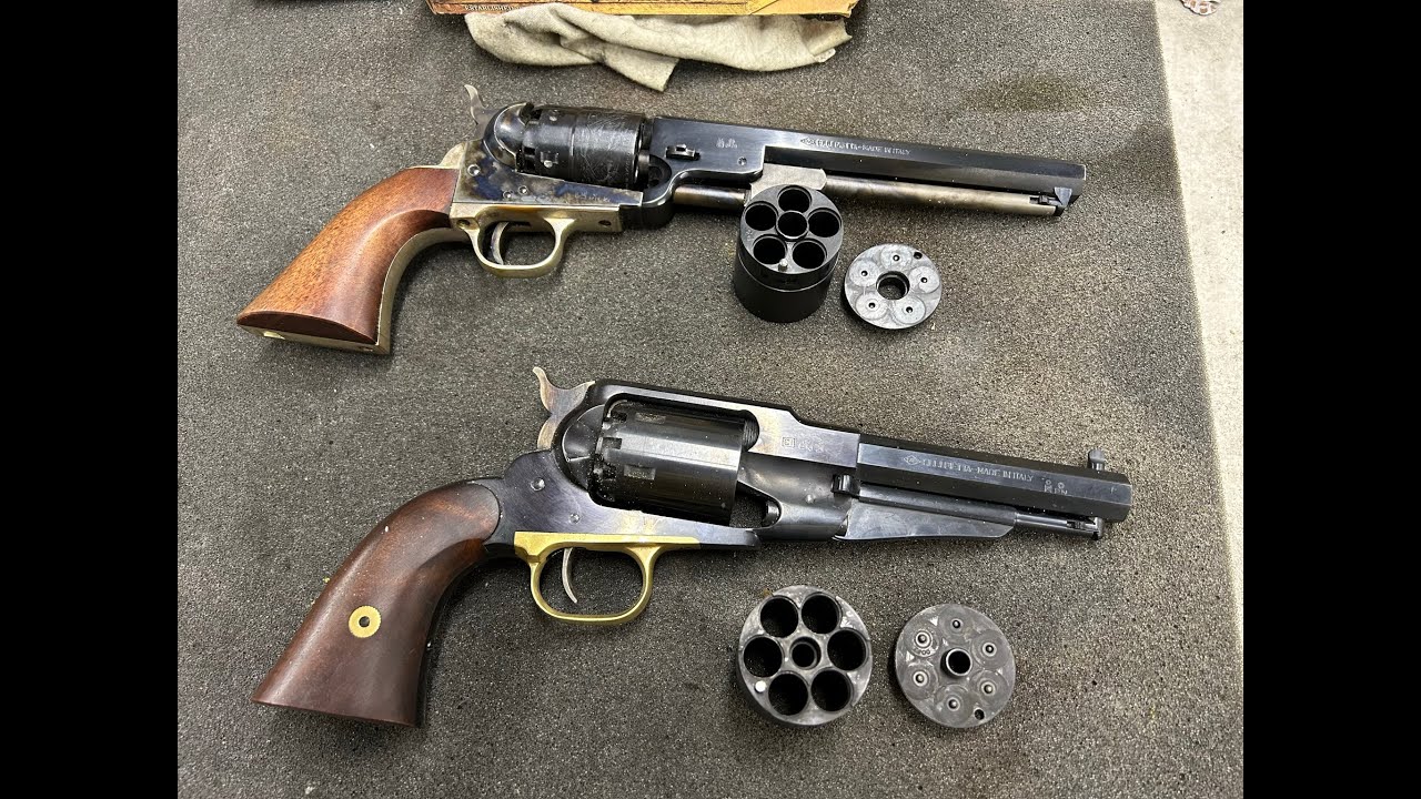 Cap and ball vs conversion cylinders with cartridges: Which is more accurate? Jeffshootsstuff