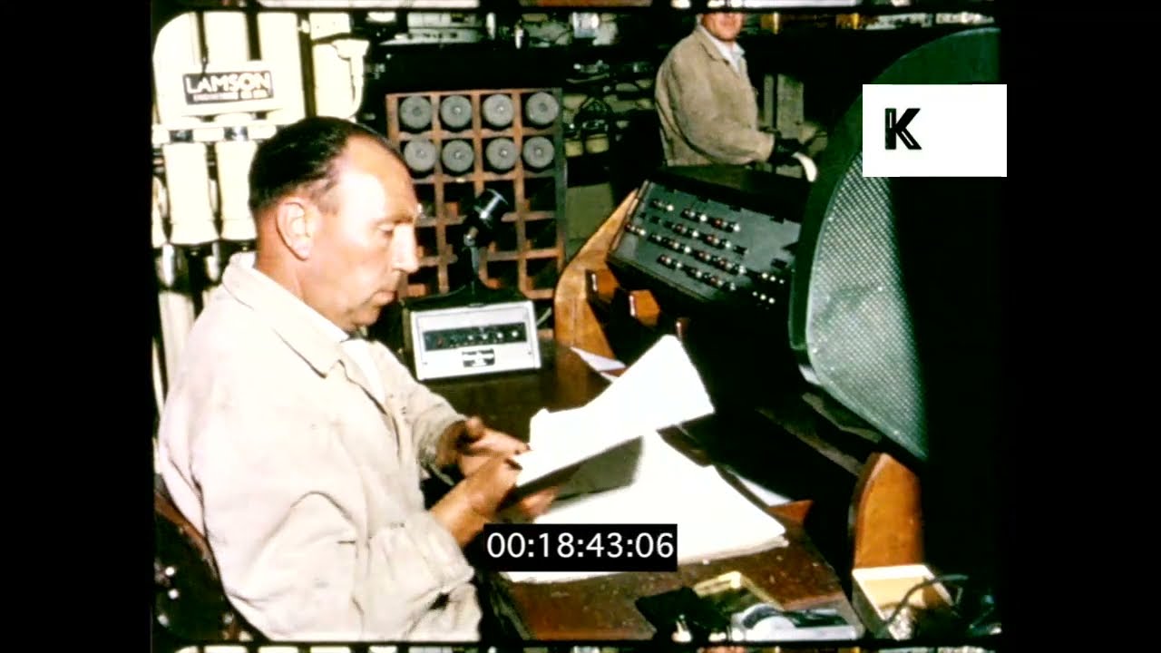 1960s UK, Paint Factory, Paint Distribution, Industry, 16mm