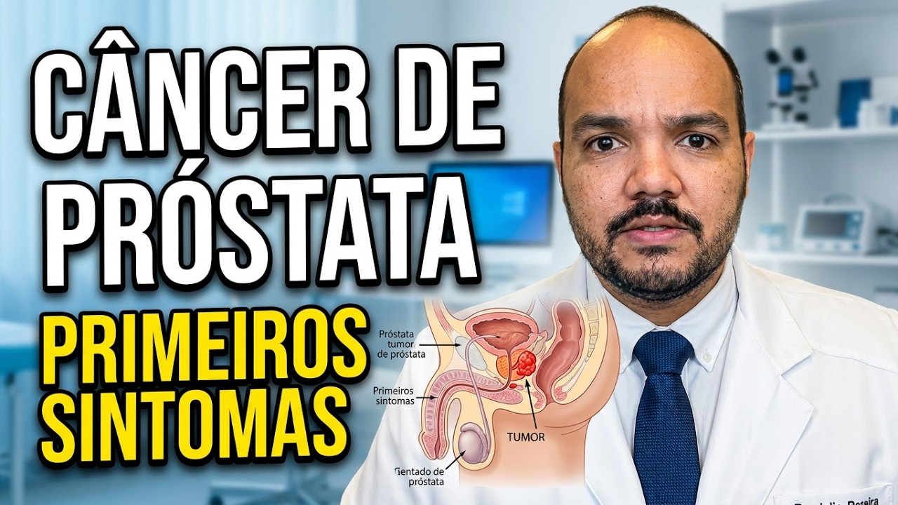 🚨 CÂNCER DE PRÓSTATA: QUAIS OS PRIMEIROS SINTOMAS E COMO EVITAR ESSE TUMOR.