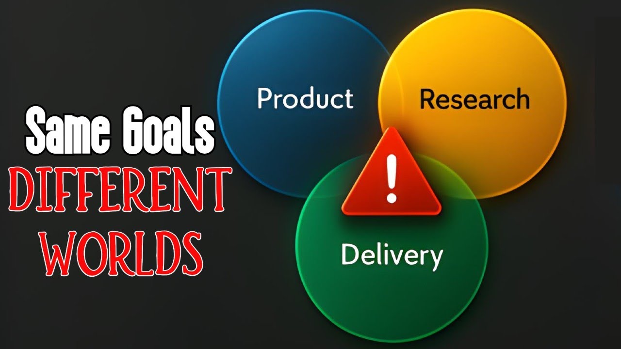 Why Product, Research, and Delivery Teams Clash & How to Fix It