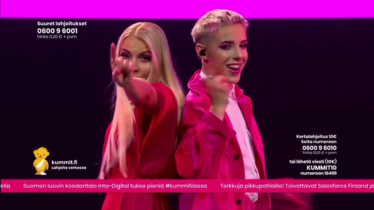 Tuure Boelius - Vihaan rakastaa sua / Tytöt tykkää ft. Tea (Elämä Lapselle 2019 Etkot)