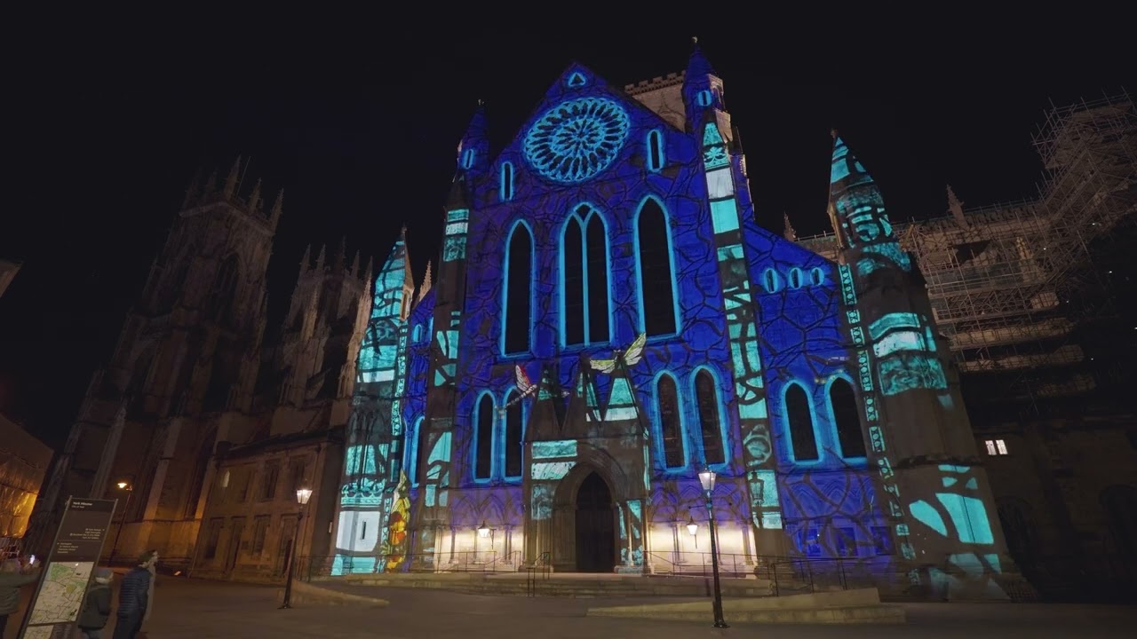 Colour & Light 2025 at York Minster with Commentary