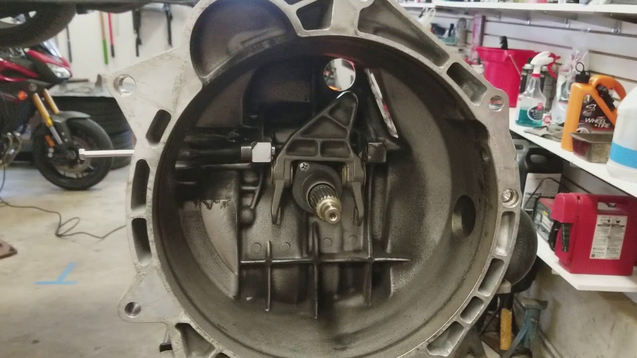 2011 Porsche 911 turbo clutch fork explained