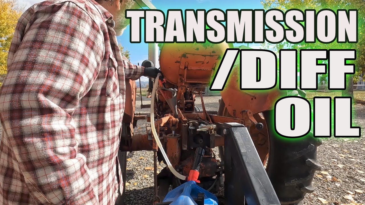 Case DC Tractor - Transmission Oil Change
