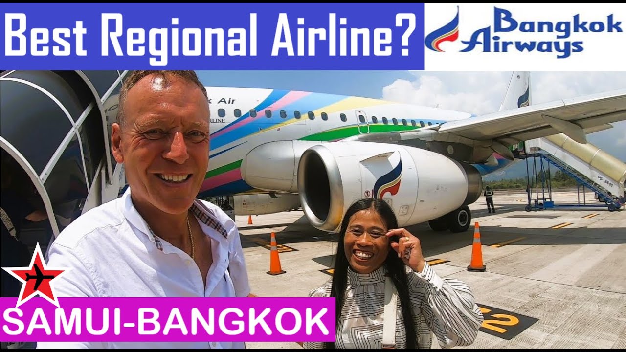 Ist das die beste Regionalfluggesellschaft der Welt? | Bangkok Airways Flug von Samui nach Bangkok