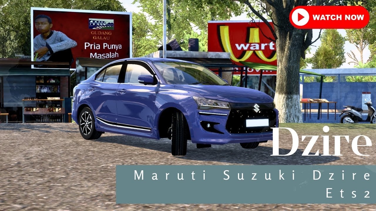 First Ever Maruti Suzuki Dzire Mod On Ets2 | Simulation World