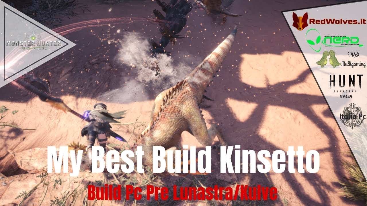 Monster Hunter: World - My Best Build Falcione insetto (Pc Pre Lunastra/kulve)