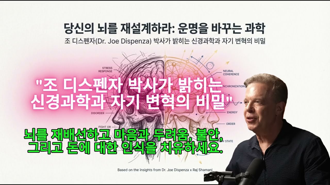 “불안·두려움 치유하는 뇌 과학의 비밀 | 조 디스펜자 인터뷰”#JoeDispenza