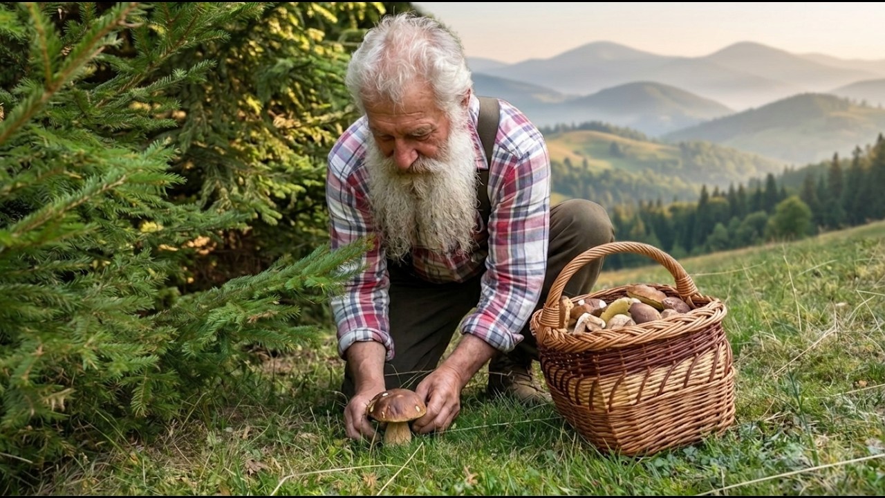Alone in a Cabin Far Away: Foraging for Wild Porcini Mushrooms & Stocking Up for Winter
