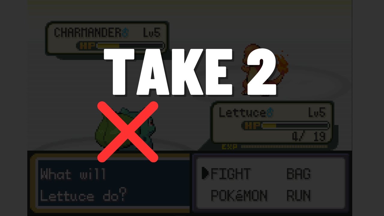 Pokémon FireRed Nuzlocke — TAKE 2! (Day 1)