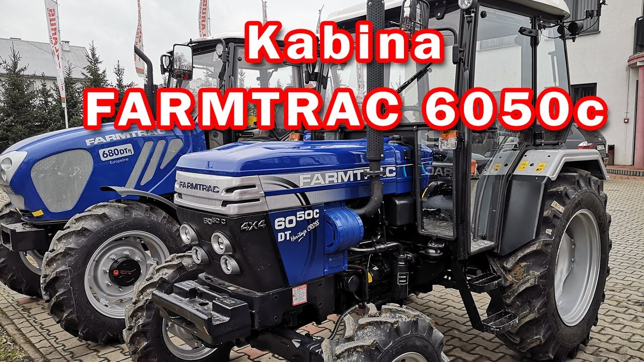 Farmtrac 6050c  wyposażenie ciągnika, kabina - LUPUS