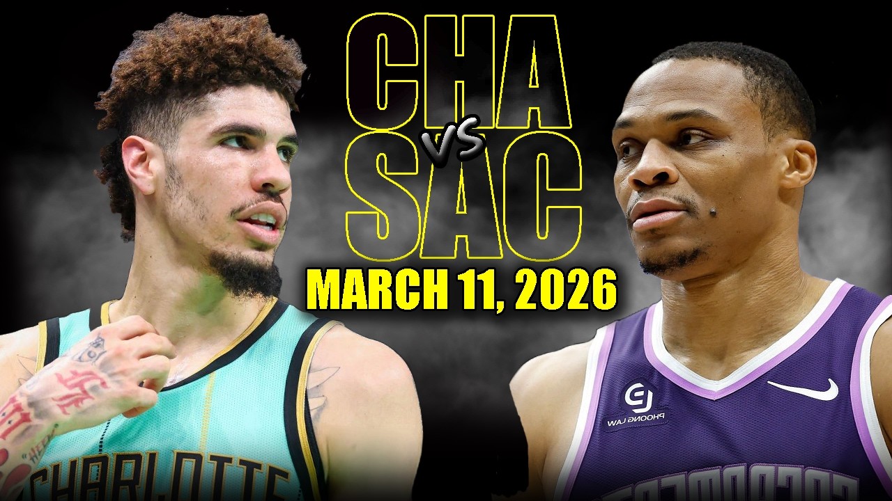 Charlotte Hornets vs Sacramento Kings Full Game Highlights – March 11, 2026 | NBA Season