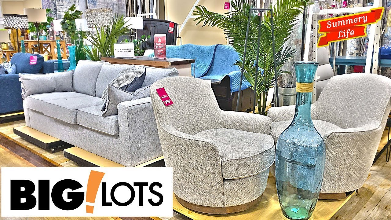 HUGE BIG LOTS FURNITURE UPDATE NEW LIVING ROOM SECTIONALS RECLINERS SOFAS STORE WALKTHROUGH