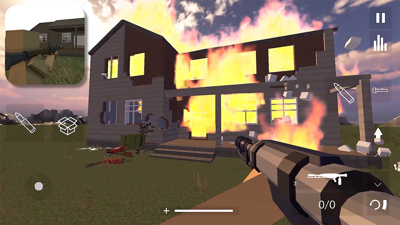 Building Destruction - Gameplay Showcase (iOS, Android)