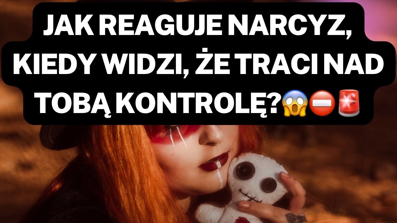 NARCYZ👉JAK REAGUJE NARCYZ, KIEDY WIDZI, ŻE TRACI NAD TOBĄ KONTROLĘ?😱⛔️🚨