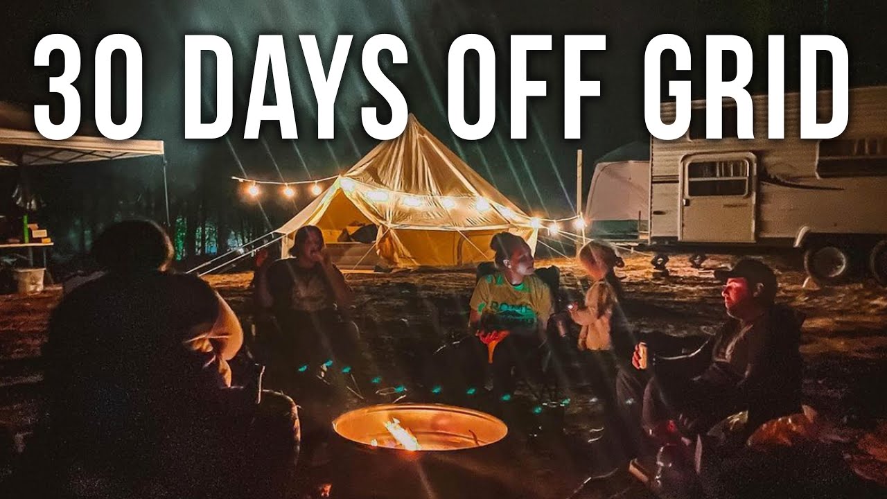I TRIED OFF GRID LIFE FOR 30 DAYS. Here's what happened...