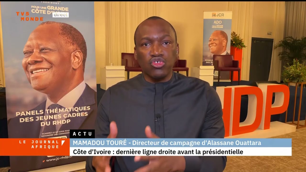Côte d'Ivoire / invité : Mamadou Touré, représentant du président-candidat Alassane Ouattara