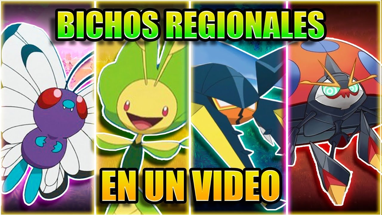 TODOS LOS BICHOS REGIONALES EN UN VIDEO