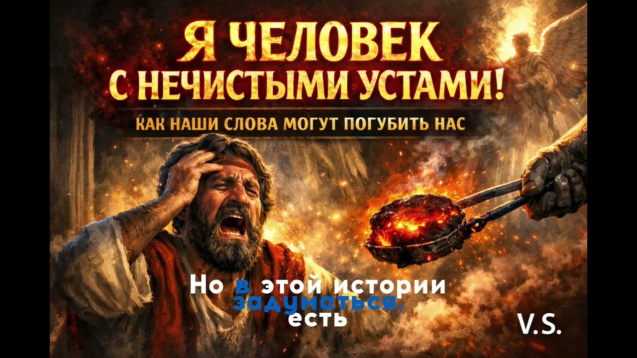 Я человек с нечистыми устами! Как наши слова могут погубить нас.