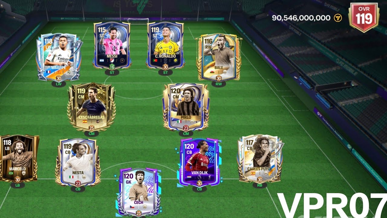 Ronaldo Vs Messi || H2H Full Gameplay ☠️#eafc24 #fcmobile #fifamobile #h2h 