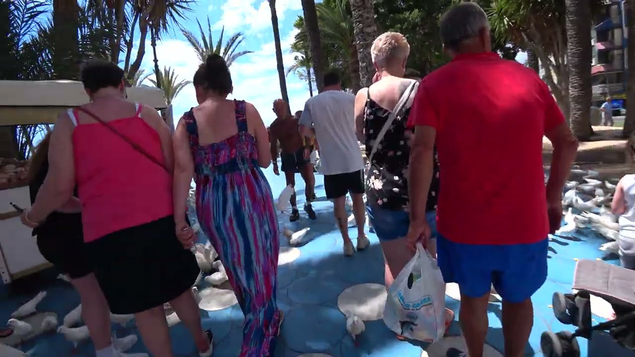 Benidorm Update May 2024 Old Town - Poniente Beach Costa Blanca Spain 4K