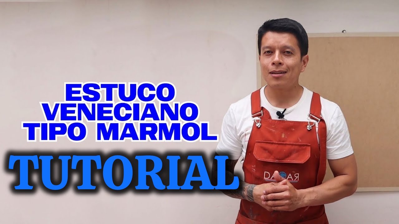 Estuco veneciano tipo marmol (tutorial)
