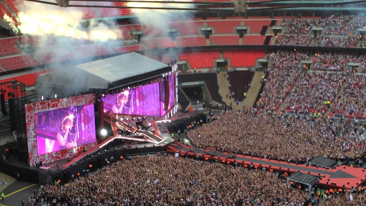 One Direction Where We Are Tour 'Midnight Memories & Little Black Dress' Live Wembley 8/6/14