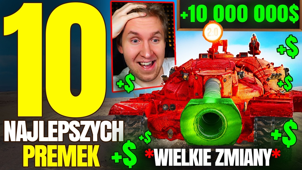 MUSISZ TO WIEDZIEĆ !!! - RANKING CZOŁG&Oacute;W PREMIUM pod ZAROBKI na 2026 ROK